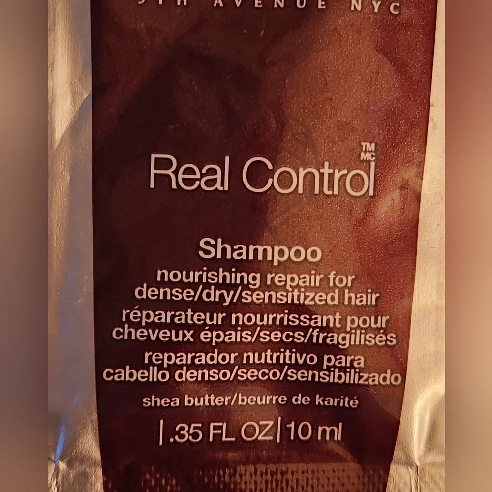 🪷5/$25! REDKEN 5th Avenue NYC Real Control Shampoo & Conditioner Set Travel Sz